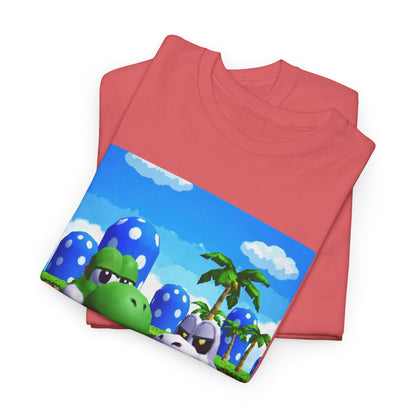 Yoshi And Dry Bones Flipping Off Tee