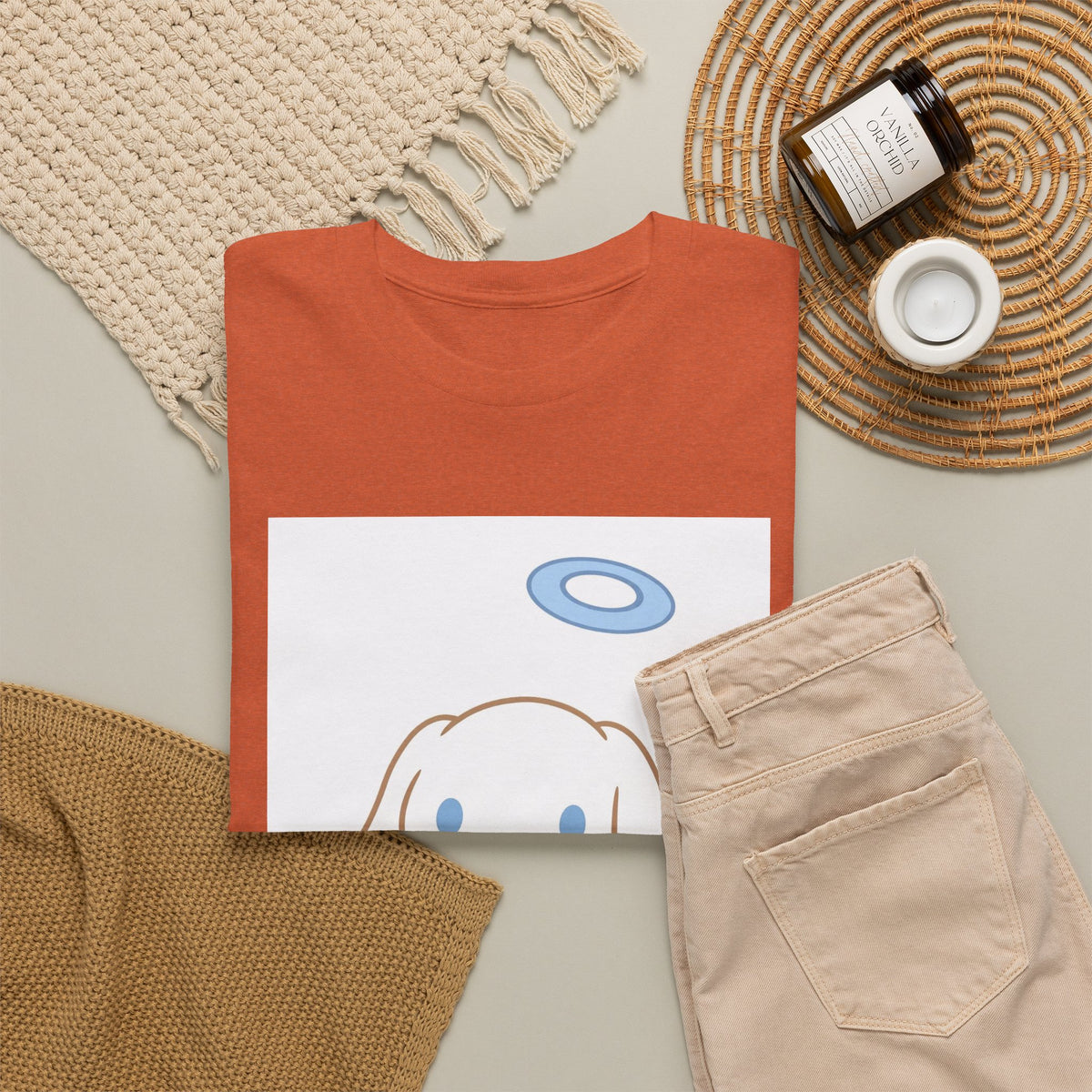 Cinnamoroll Angel Floating With Halo Tee