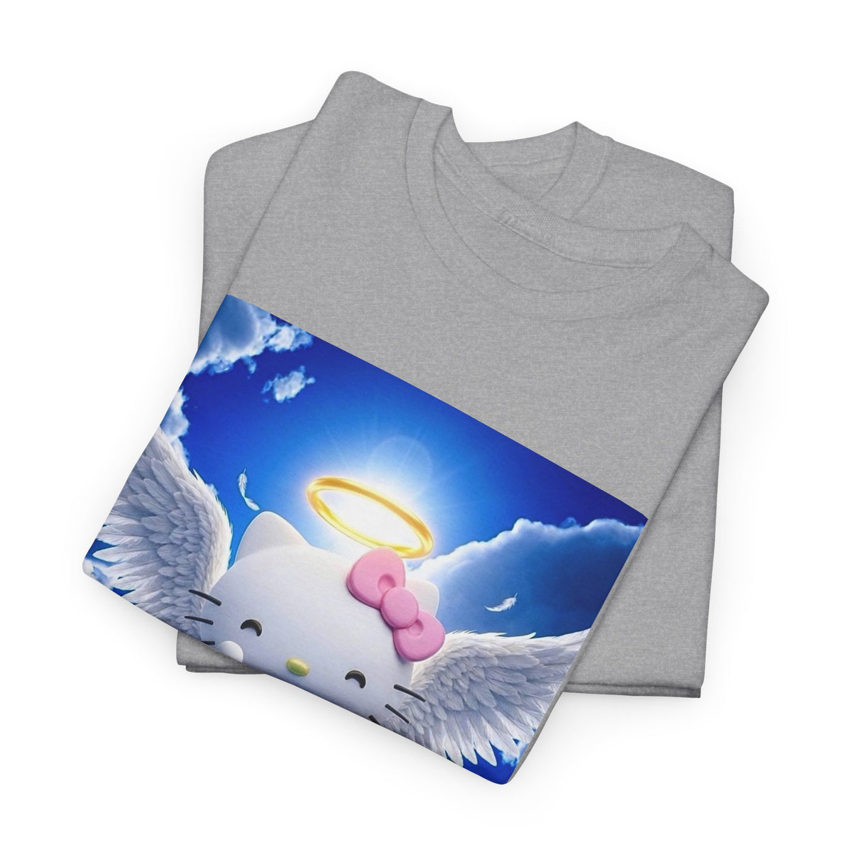 Heavenly Kitty Gives A Flip Off