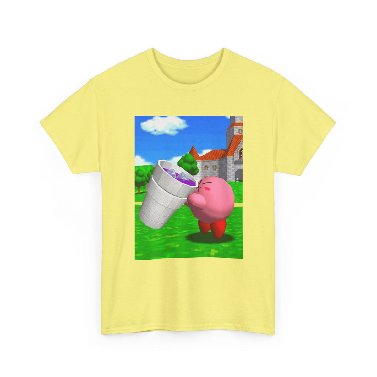 Kirby Sippin' Lean In Mushroom Kingdom