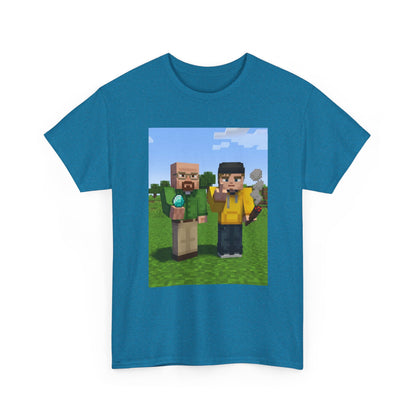 Pixelated Chemists With Blue Crystal And Joint