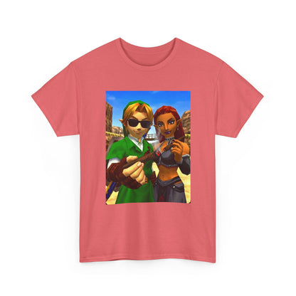 Link And Gerudo Blazing Out West Tee