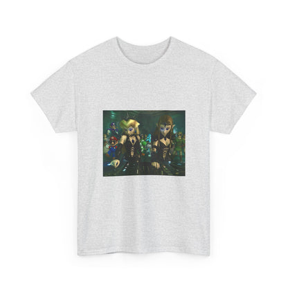Princess Peach and Zelda DJing with Friends Tee