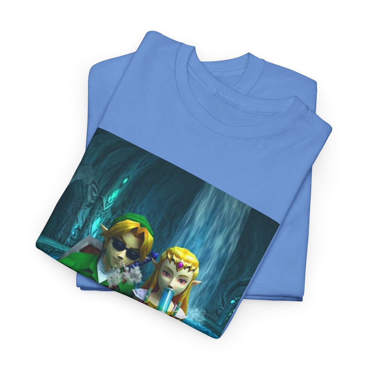 Link And Zelda Hitting The Stash