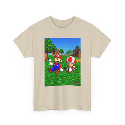Mario And Toad Chillin' With Shrooms