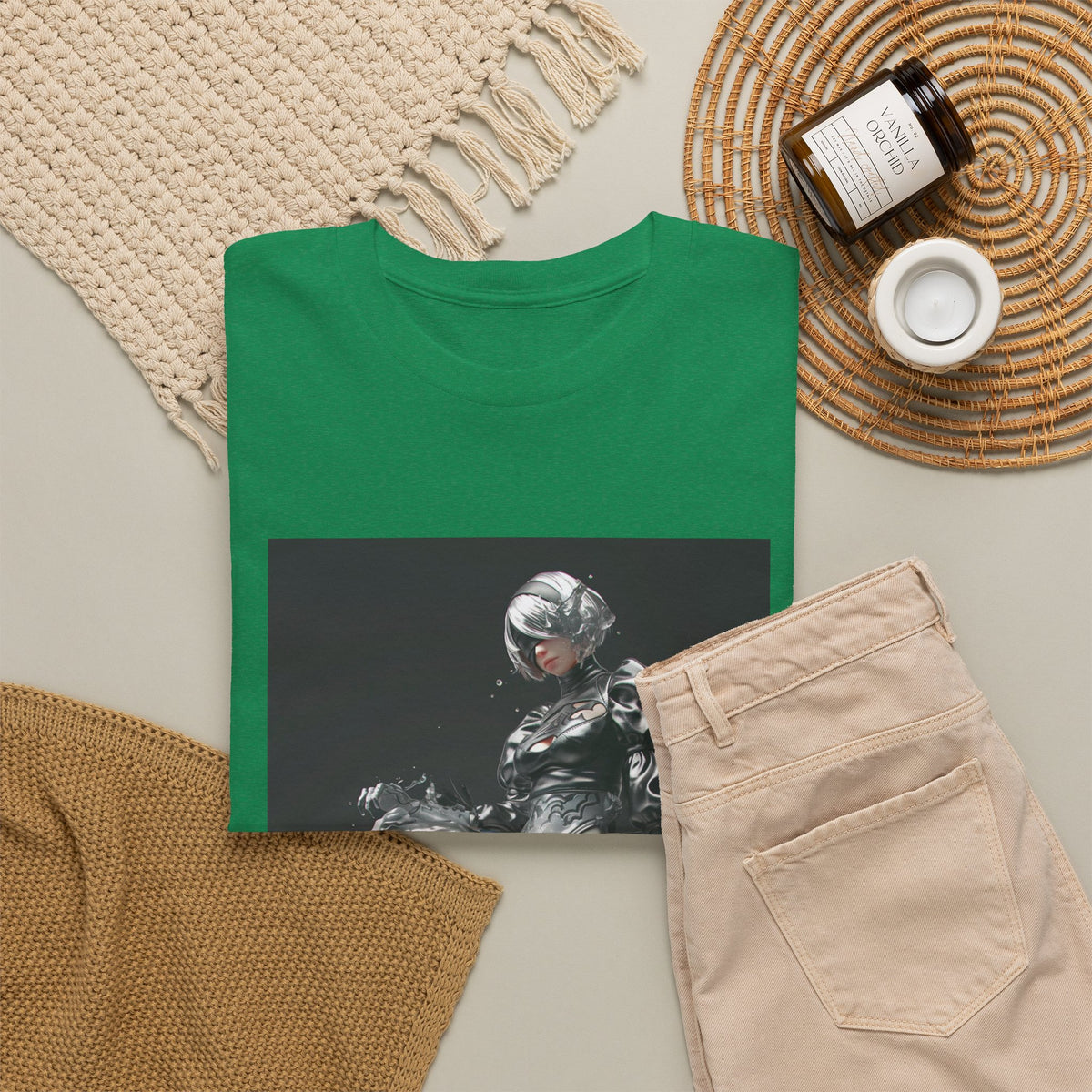 Liquid Chrome Fluidity Tee