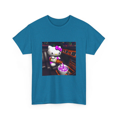 Hello Kitty Pouring Lean In Car Tee