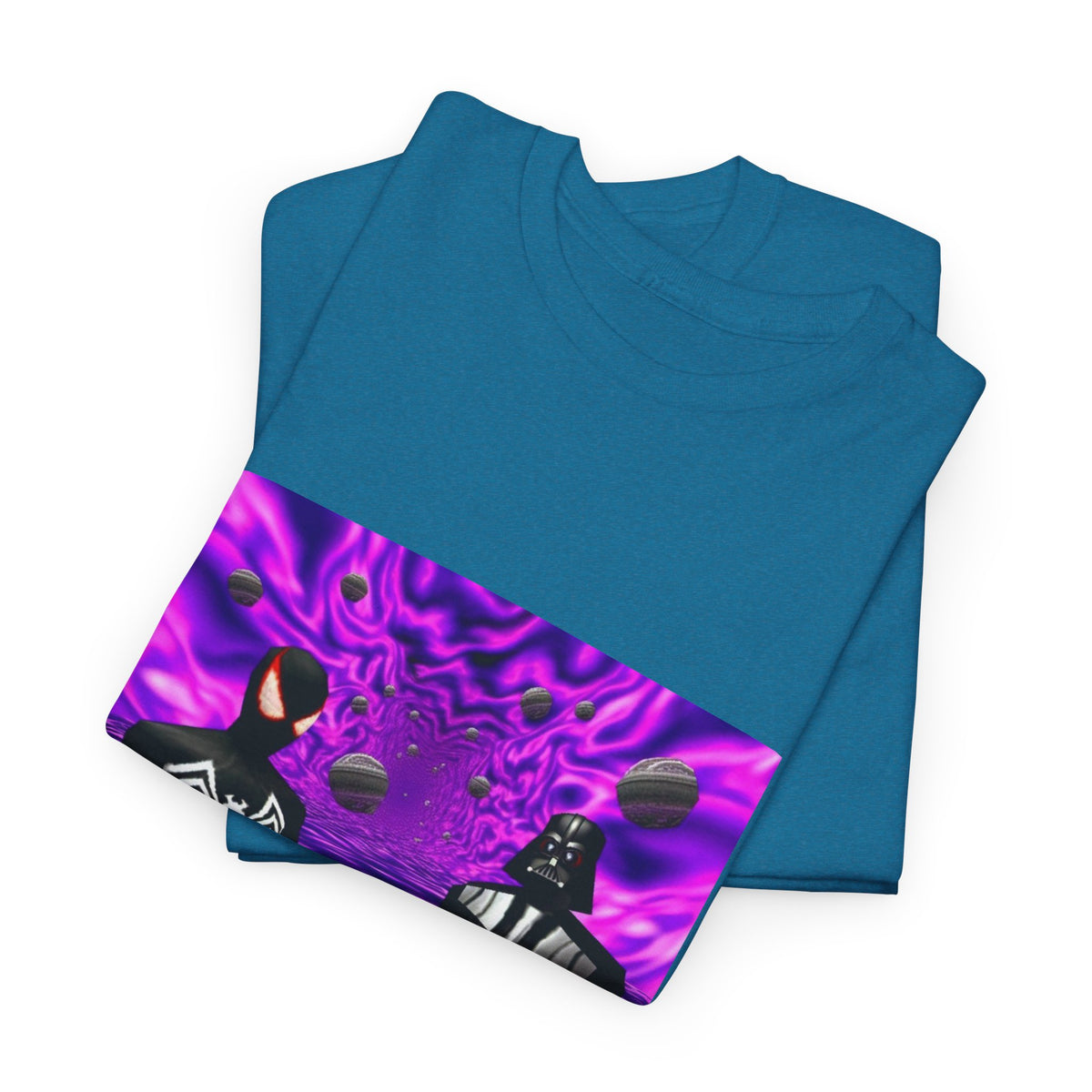 Spider-Man, Darth Vader, And Purple Drank Tee