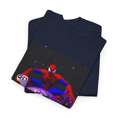 Spider-Man Pouring Lean On Earth