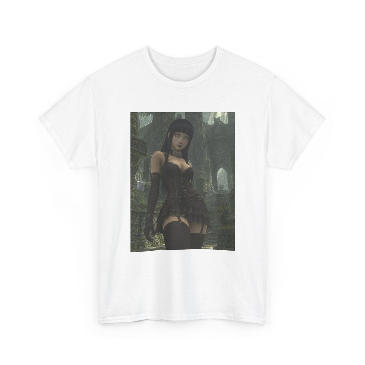 Gothic Byakugan Empress In Ancient Ruins