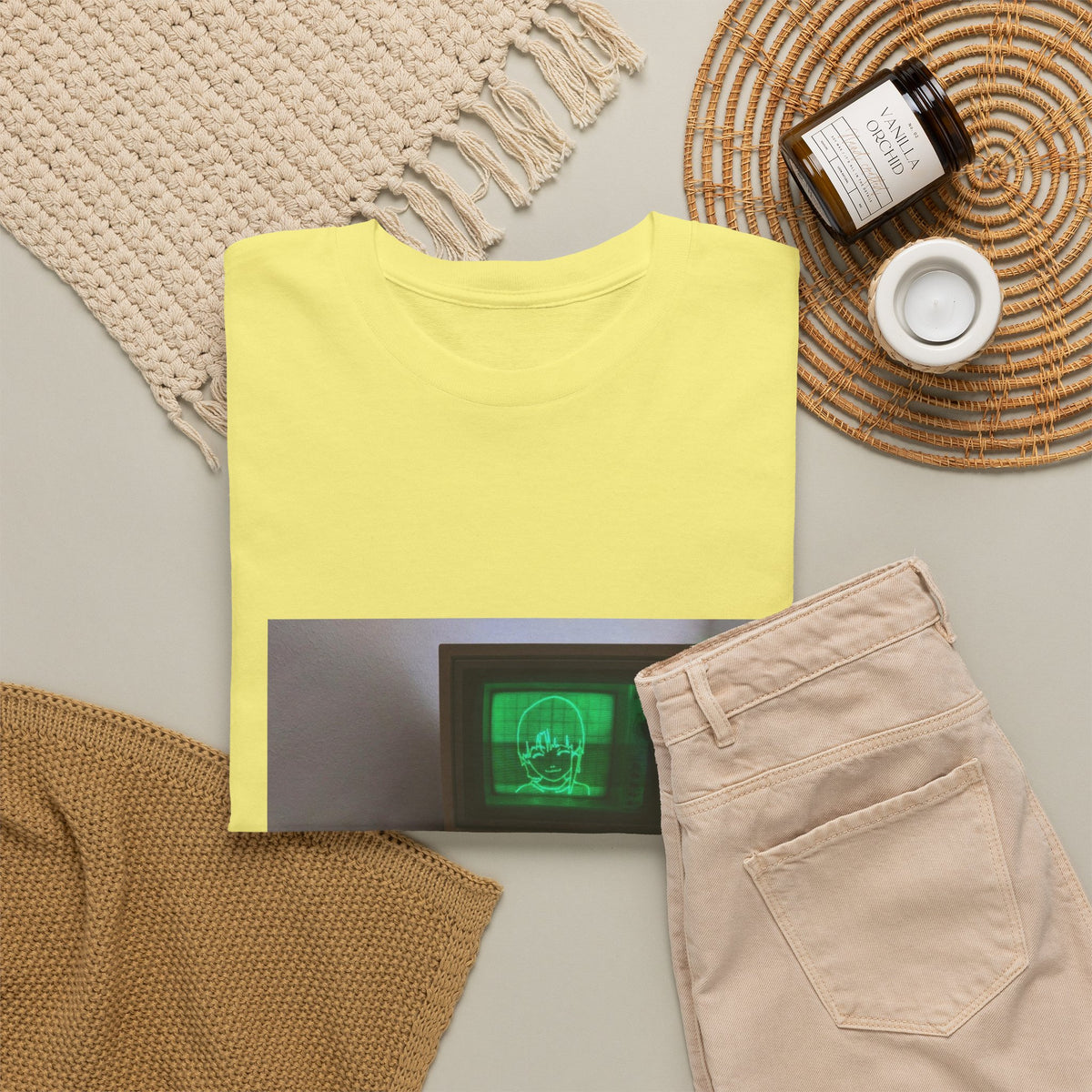 Vivid Hemp Horizon Graphic Tee