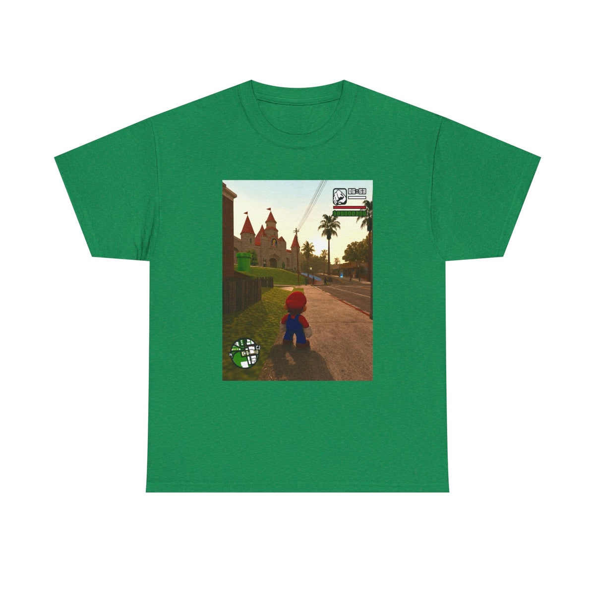 Mario In San Andreas Tee (Design 6)