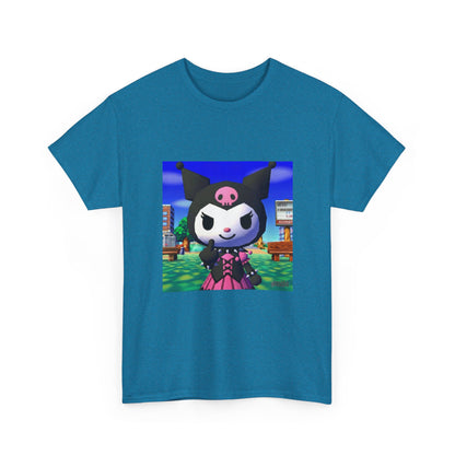 Kuromi Flipping The Bird In Animal Crossing