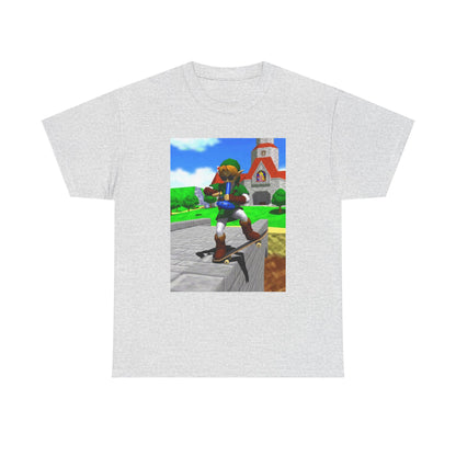 Stoner Link On Skateboard With Ocarina Bong