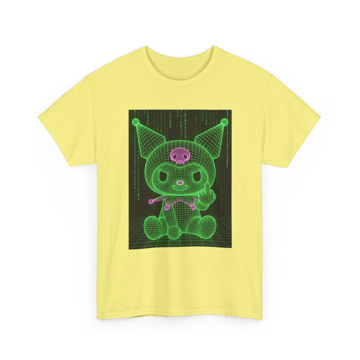 Kuromi In The Matrix Flipping The Bird Tee