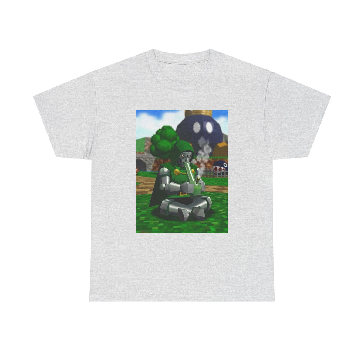 Doom Brocc Head Smoking Bong Tee