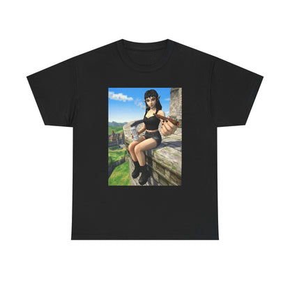 Edgy Elf Offering You A Blunt Tee
