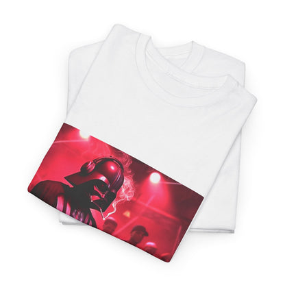 Darth Vader DJ Mixing And Smoking Tee