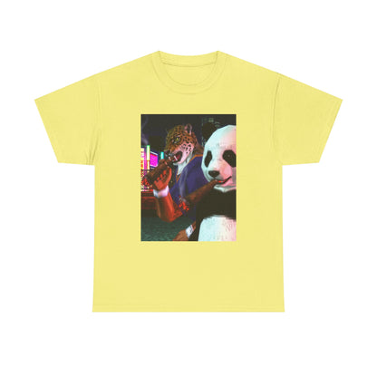 King And Panda Cigar Night Out Tee