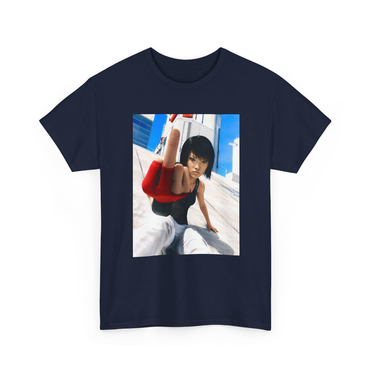 Faith Giving The Finger Tee