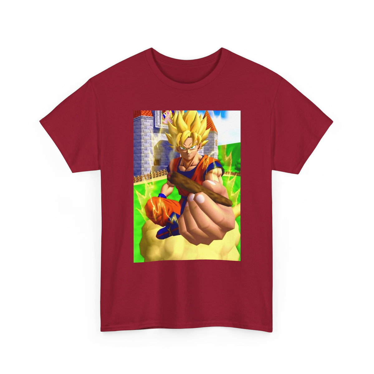 Super Saiyan Goku Offering A Blunt Tee