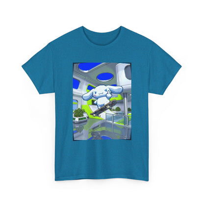 Cinnamoroll Skater Flipping Off Tee