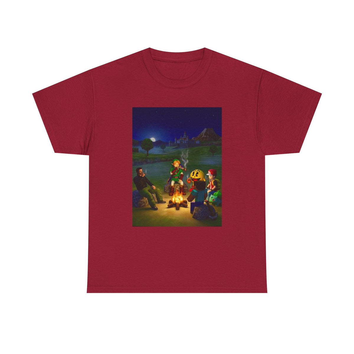 Gaming Legends Campfire Smoke Session Tee