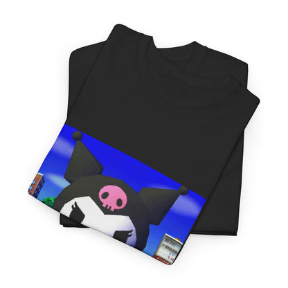 Kuromi Flipping The Bird In Animal Crossing