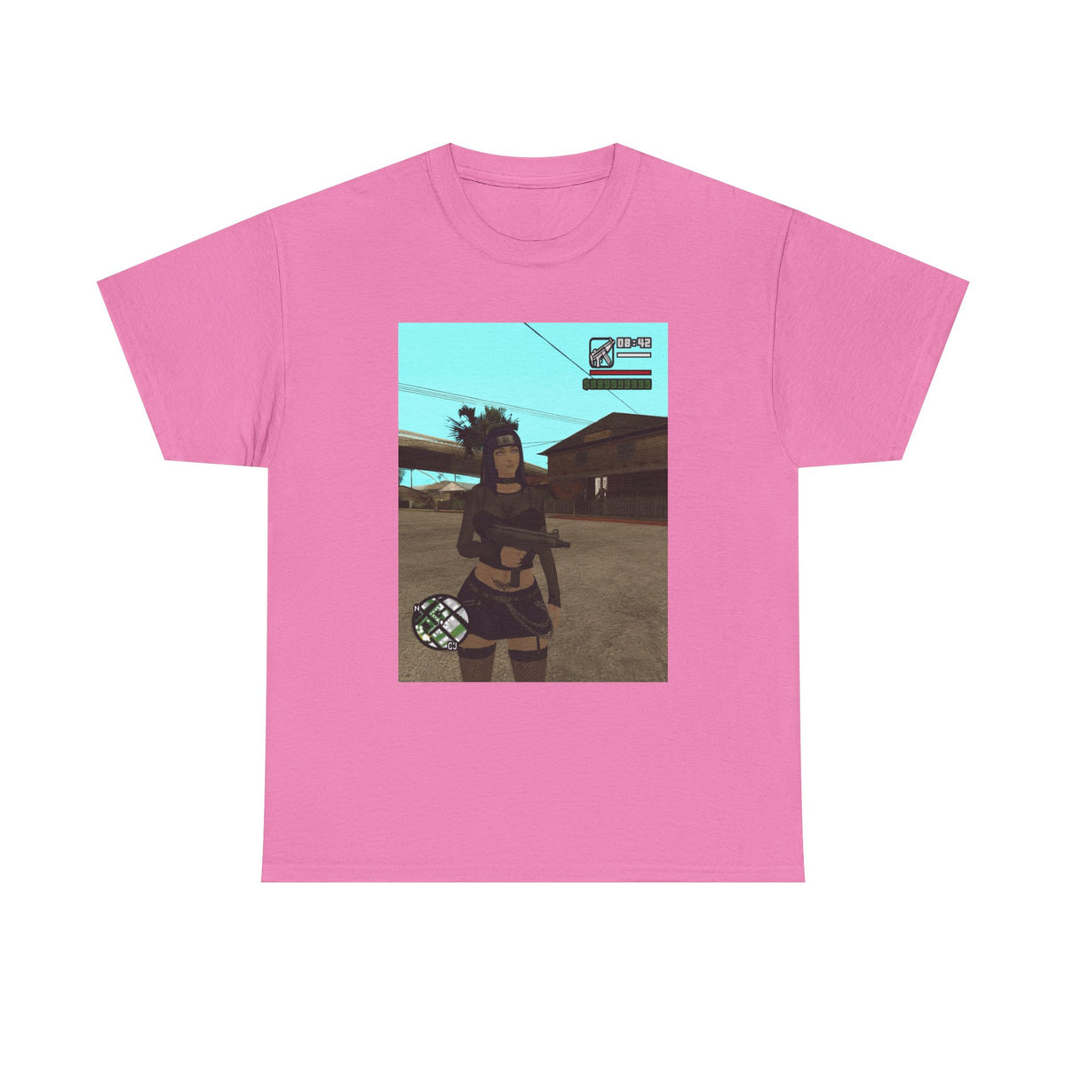 GTA San Andreas Female Ninja Character Tee
