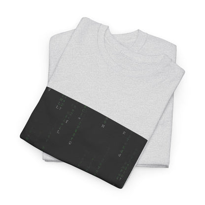 Neon Figure In Cyber Shower Tee