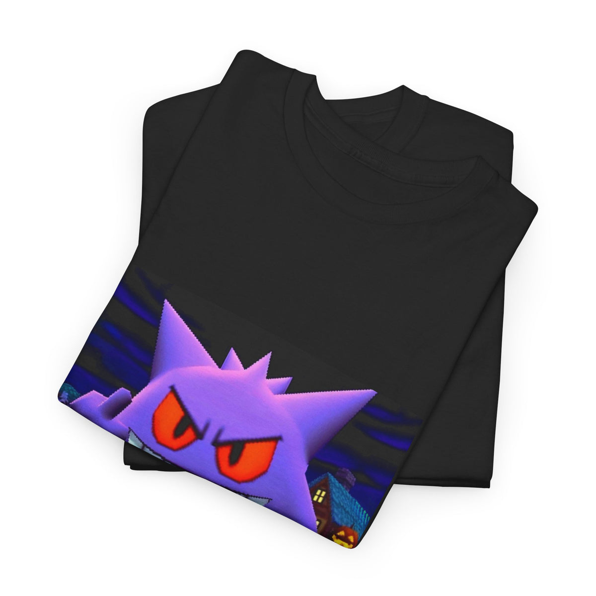 Gengar Flipping The Bird Halloween Tee