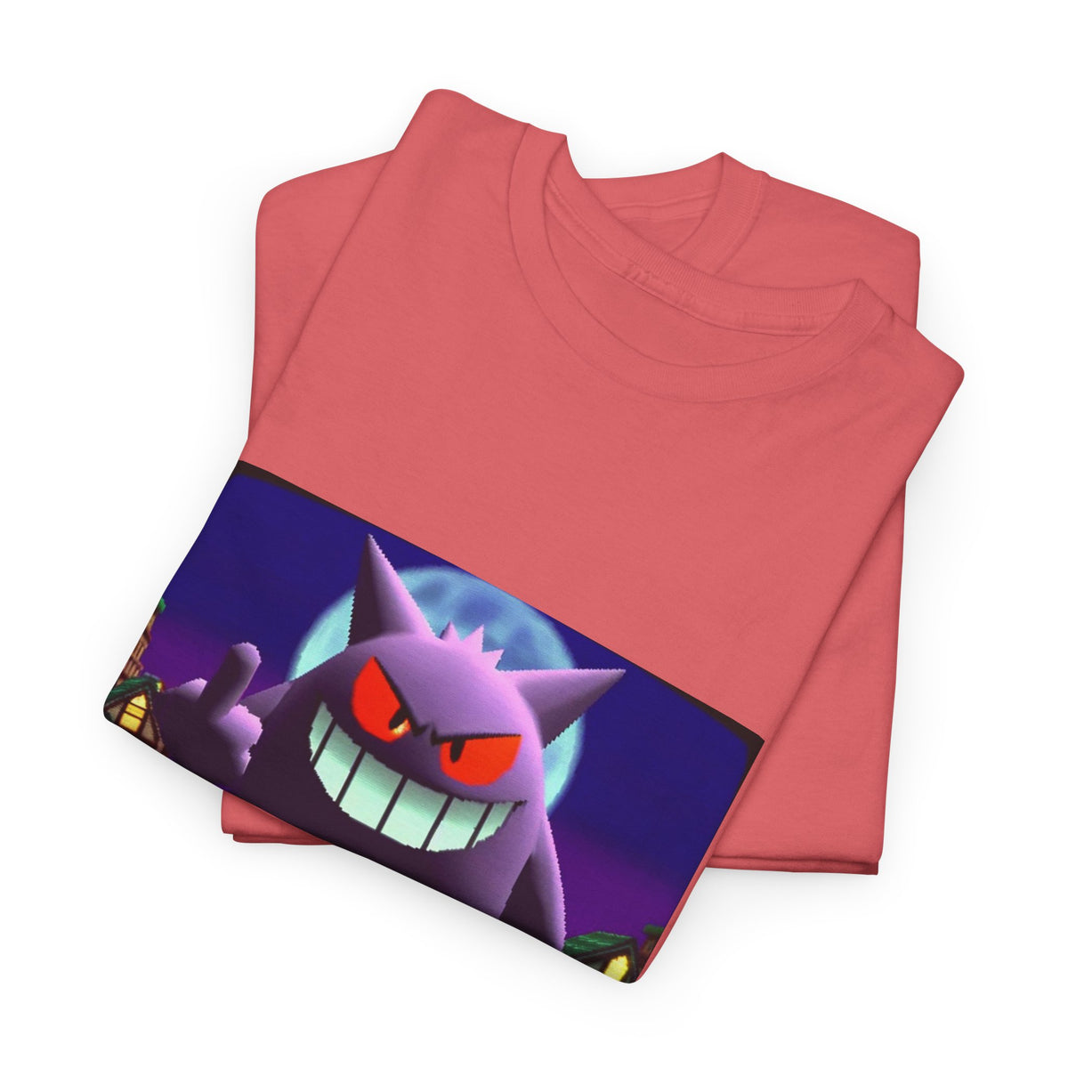Gengar Flipping Off Villager Tee