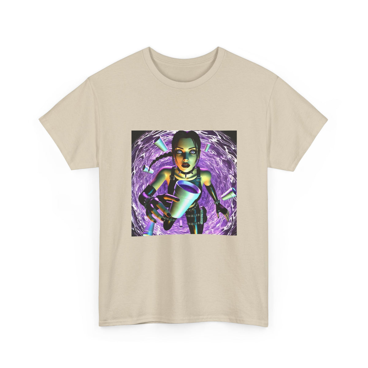 Digital Drip II Abstract Design Tee