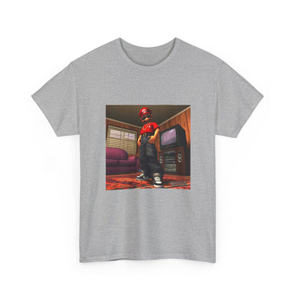Gangster Mario Chillin' In The Crib Tee
