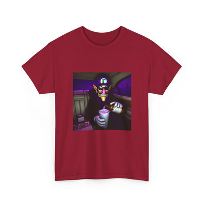 Lean Lord Smirking With Devil Horns Tee