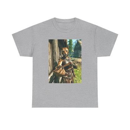 Khajiit Offering A Blunt Tee