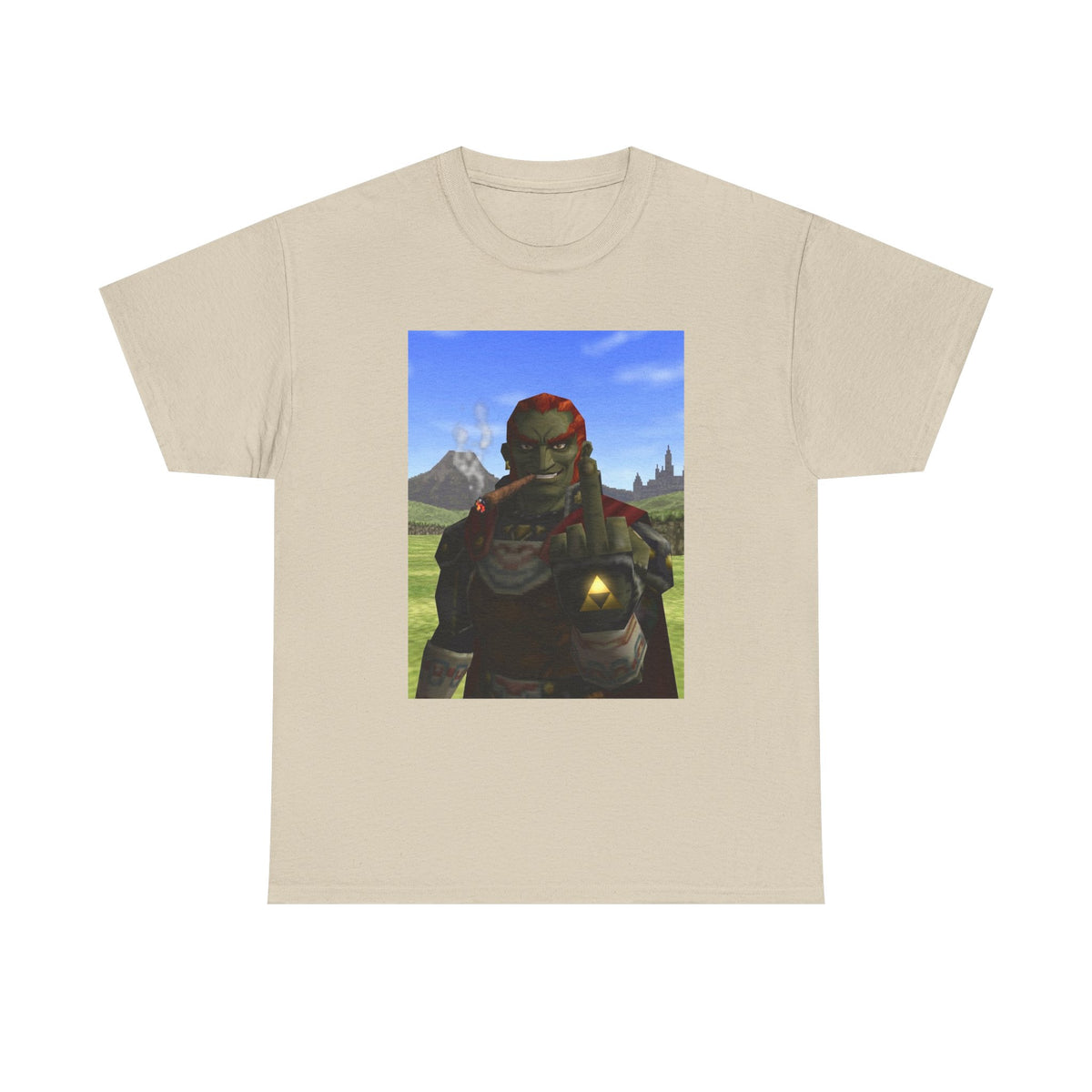 Ganondorf Smoking, Flipping Bird Tee