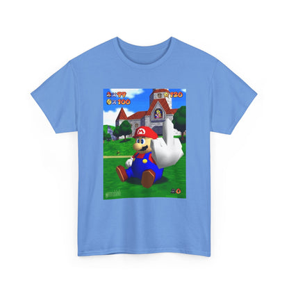 Mario Giving The Finger At Peach's Castle
