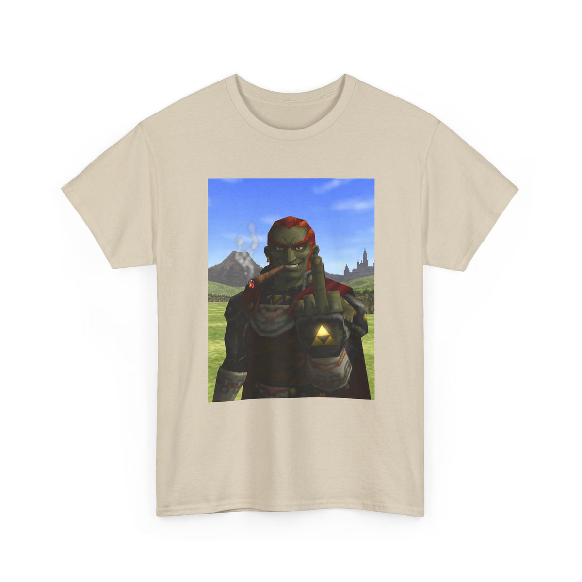 Ganondorf Smoking, Flipping Bird Tee
