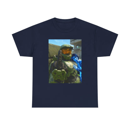 Chief & Cortana Flipping The Bird Tee