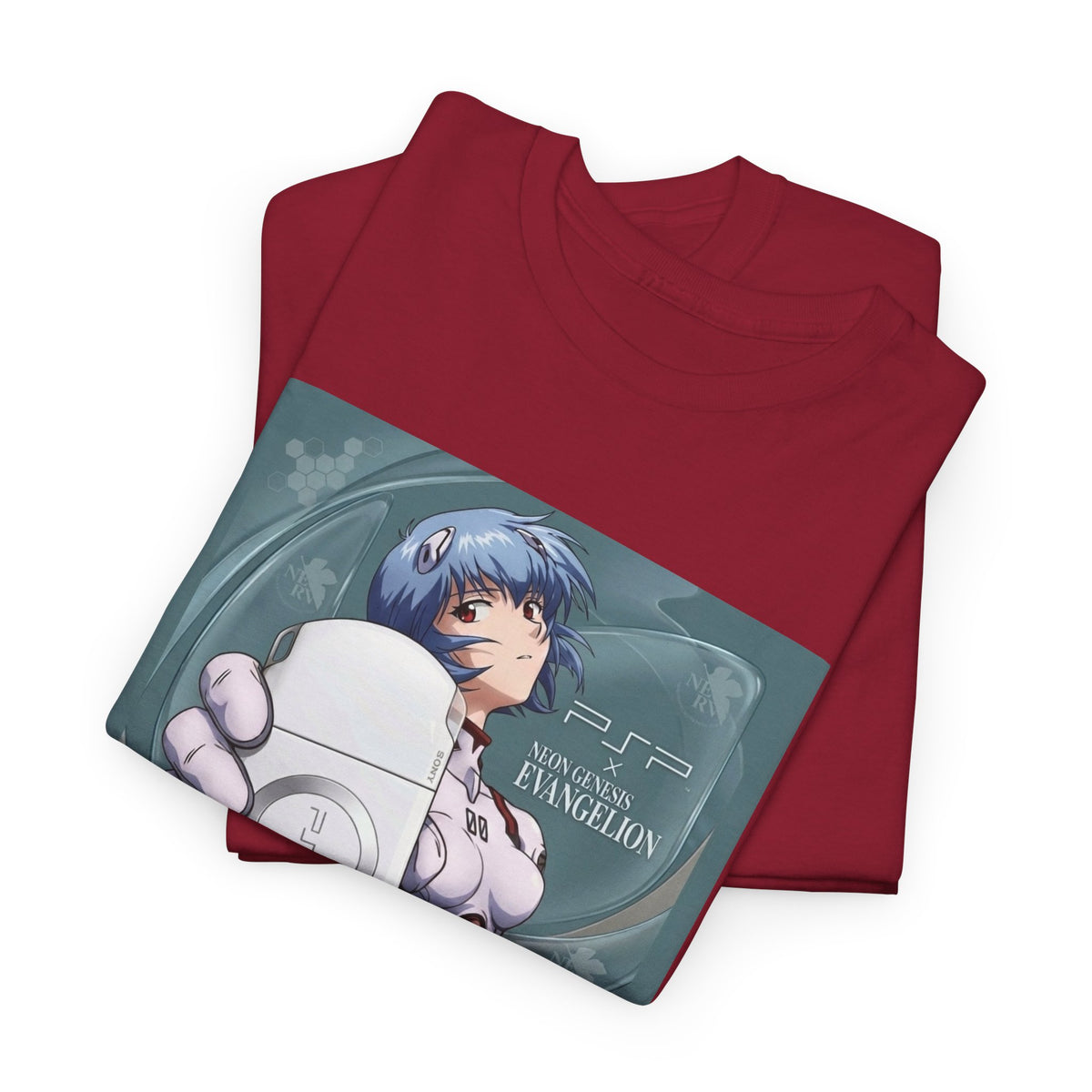 Rei Ayanami Holds PSP Console Tee