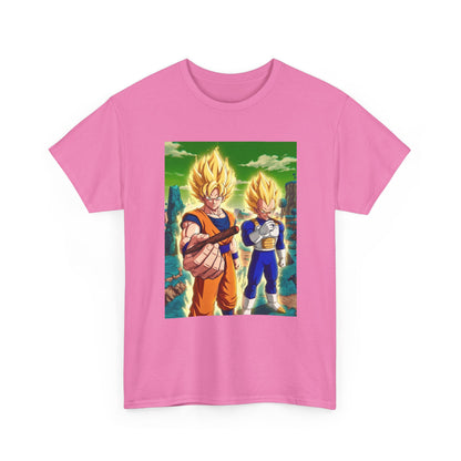 Goku and Vegeta Powering Up With Blunts