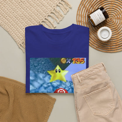 Mario Flips The Bird In Icy World Tee