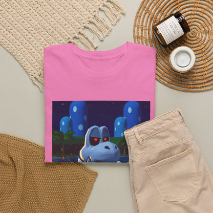Dry Bones Smoking Blunt Flipping Off Tee