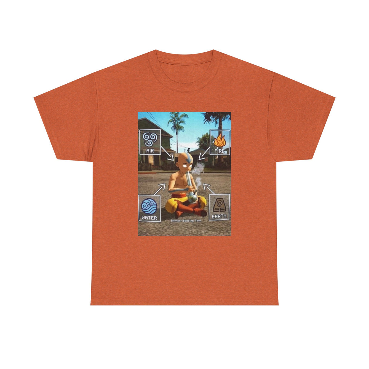 Aang Smoking On The Street Tee