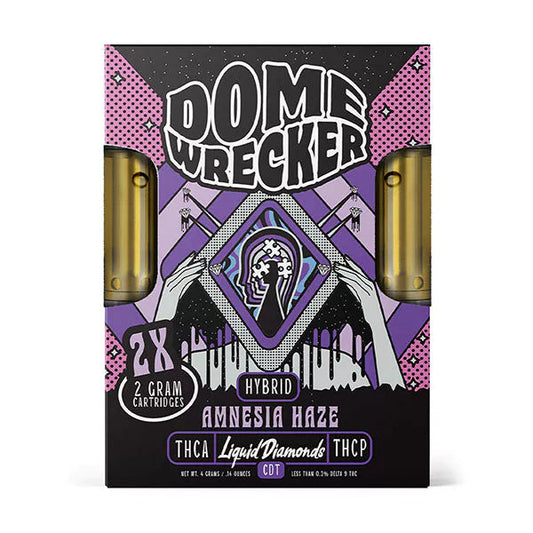 Dome Wrecker Amnesia Haze THC-A Duo Devices - 4000mg
