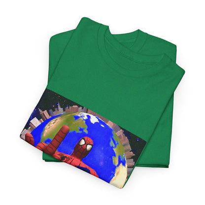 Spider-Man Flipping Off The World Tee