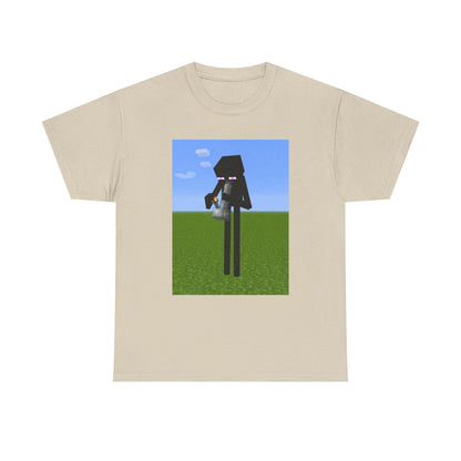 Enderman Lighting Up A Bong Tee