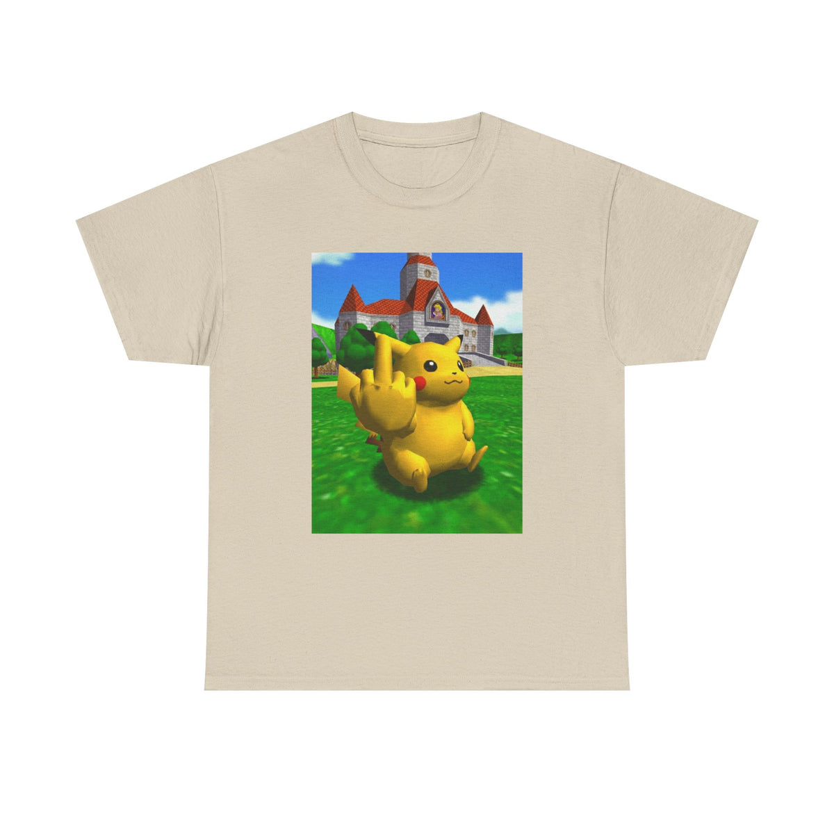 Pikachu Flipping The Bird Tee
