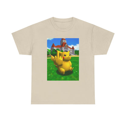 Pikachu Flipping The Bird Tee